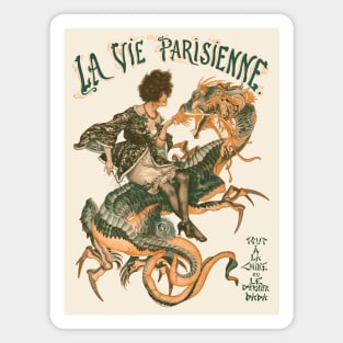 La Vie Parisienne - Tout à la Chine ou le Dernier Dada, 1920 Magnet